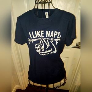 "I Liked Naps" Sloth T-shirt